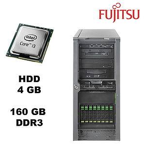 Сервер Fujitsu Primergy TX150 S7 / Intel Core i3-540 (2(4) ядра по 3.06 GHz) / 4 GB DDR3 / 160 GB HDD / Intel Chipset® 3420 ( 6 слотів під пам'ять ) /, фото 2