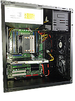 Металевий MiDiTower / Intel Xeon E5-1620 (4 (8) ядер з 3.6 - 3.8 GHz) new / 16 GB DDR3 ECC new / 1000 GB HDD / nVidia Quadro FX3800 1GB GDDR3, фото 2