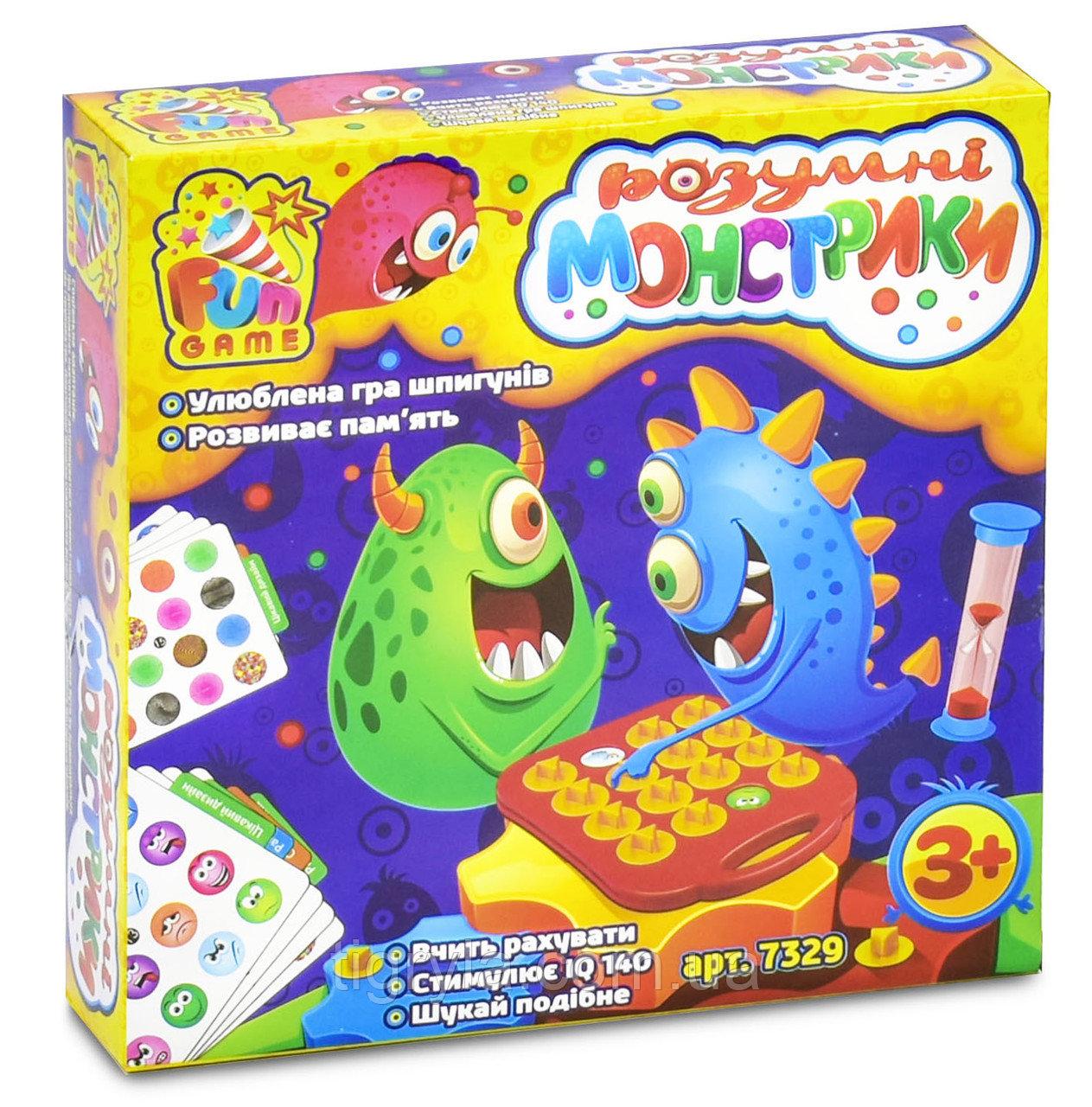 Гра настільна Розумні монстрики Fun Game (укр) арт.7329, фото 1