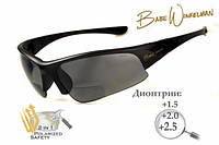 Ударопрочные бифокальные очки с поляризацией BluWater Бифокальные очки Winkelman-1 polarized (+2.0 bifocal)