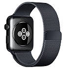 Ремінець Magnetic Metal Strap для Apple Watch 38 / 40mm Space Grey, фото 4