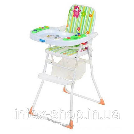 Дитячий музичний стільчик для годування М 0405 BAMBI, фото 2