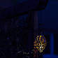 Вуличний ліхтар на сонячній батареї Капля вінтажний кіний, підвісний, теплий білий., фото 3