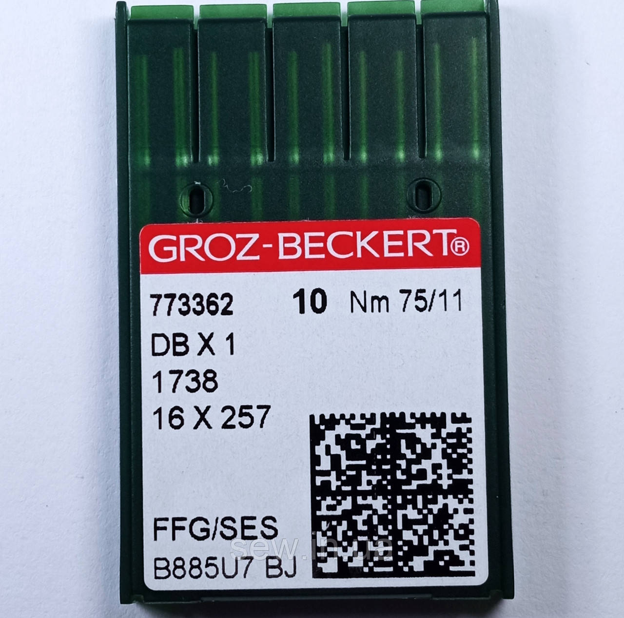 Голки Groz-Beckert DBx1 SES №75