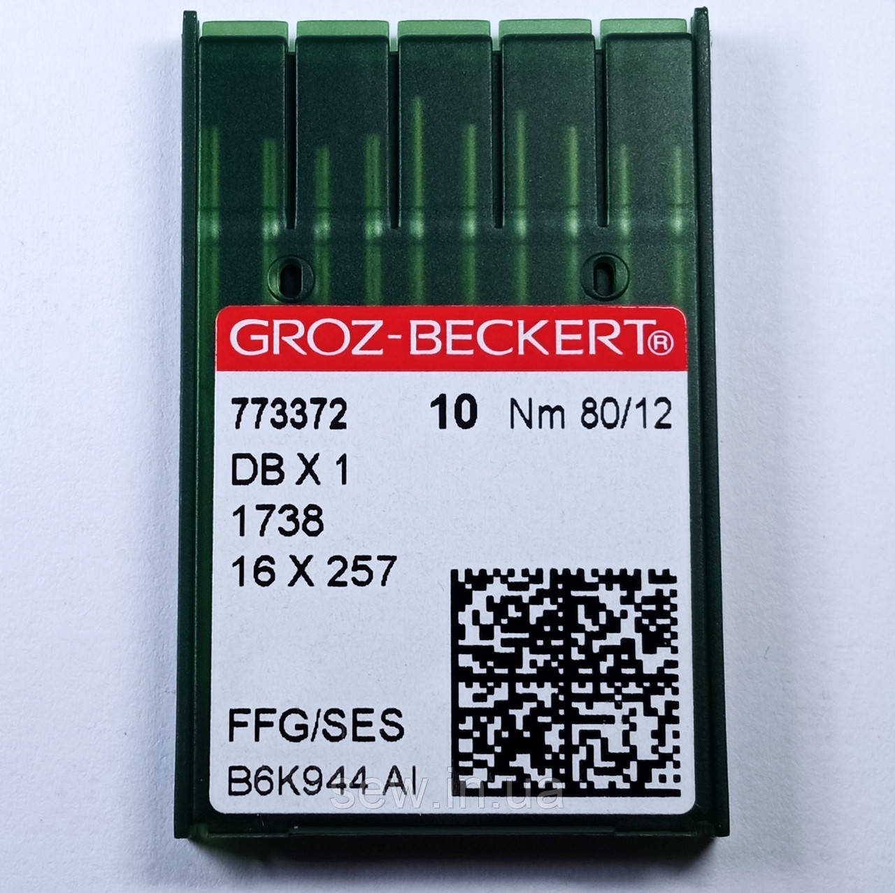 Голки Groz-Beckert DBx1 SES No80