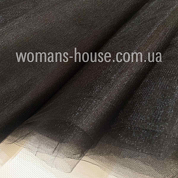 Фатин м'який (Kristal Tul) Чорний