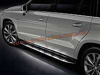 Бічні пороги оригінал Mercedes-Benz ML 2012+