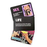 Гра для компанії Секс життя випивка Sex Life Drinks 18+ інтимна, фото 5