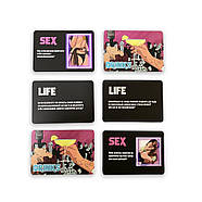 Гра для компанії Секс життя випивка Sex Life Drinks 18+ інтимна, фото 4