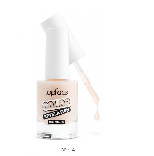 Лак для нігтів TopFace Color Revelation 9 мл № 04 Матовий Світло-бежевий