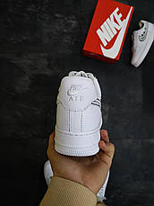 Чоловічі кросівки Nike Air Force 1 Low White Flame Swoosh ALL06965, фото 3