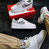 Чоловічі кросівки Nike Air Force 1 Low White Flame Swoosh ALL06965, фото 7
