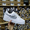 Чоловічі кросівки Nike Air Force 1 Low White Flame Swoosh ALL06965, фото 10