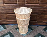 Корзина багетница плетеная напольная для багетов, товара в магазине, фото 4