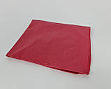 Скатертина одноразова (120x200) червона (1 шт.), фото 2
