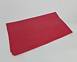 Скатертина одноразова (120x200) червона (1 шт.), фото 3