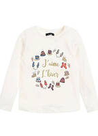 Дитячий молочний реглан для дівчинки 140 Cool club