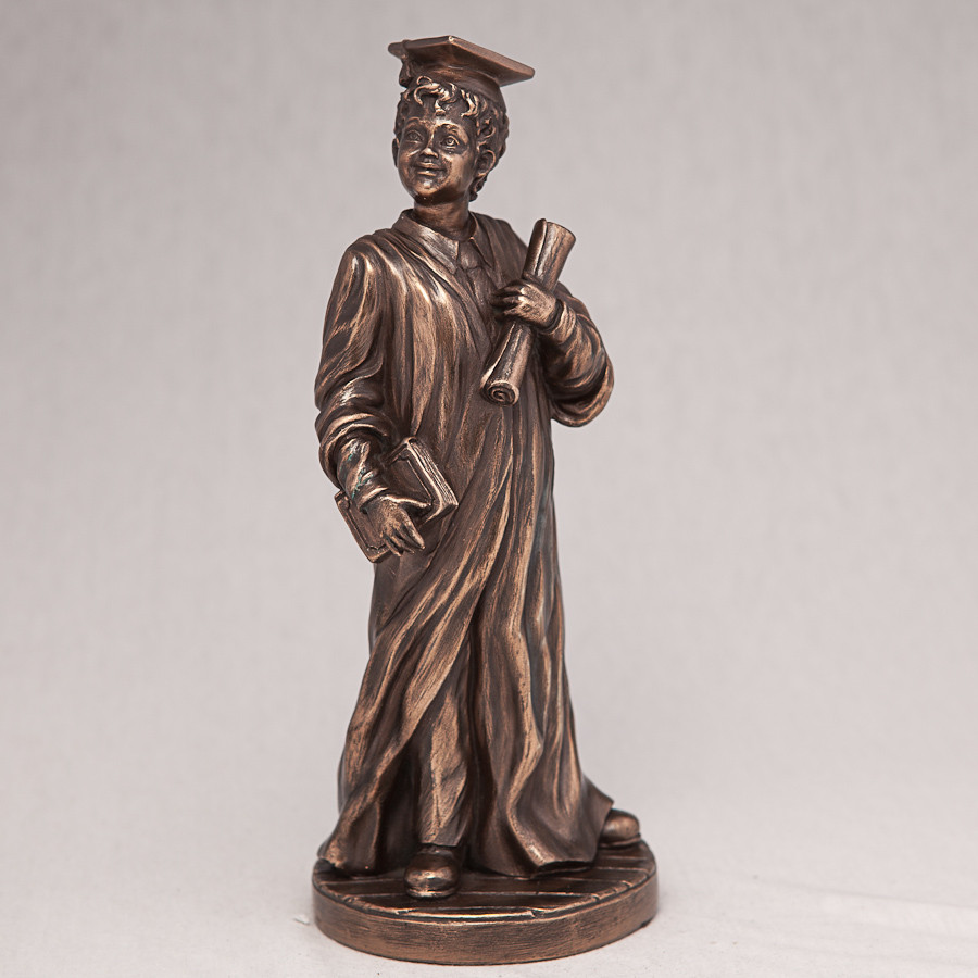 Статуэтка в подарочной коробке Veronese Ученик 23 см фигурка с бронзовым покрытием 04573 - фото 1 - id-p225883053