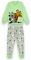 Детская пижама для мальчика (салатовый 98-116)