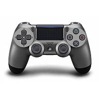 Черный джойстик для PS4 Sony Dualshock PS4 V2 темно-серый