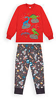 Детская пижама для мальчика (красный 110,134,140)
