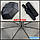 Класична чоловічна парасолька SL, практичний напівавтомат на 8 спиць, 0310d-1, фото 8