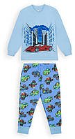 Детская пижама для мальчика (голубой 98-116)