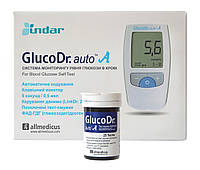 Глюкометр GlucoDr.Auto AGM 4000 + 25 тест-полосок