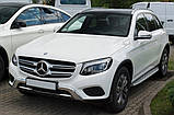 Захисна накладка на задній бампер для Mercedes-Benz GLC X253 2015-2019, LIFT 2019+ /нерж.сталь/, фото 8