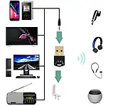 Дворежимний Bluetooth 5.0 Адаптер USB на чипі Realtek RTL8761, фото 4