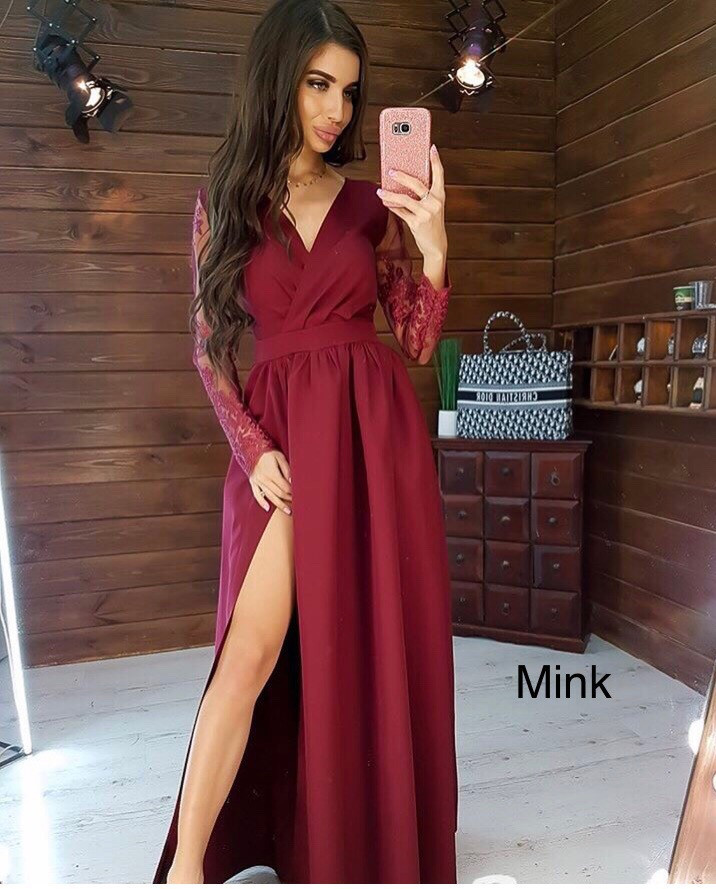 Бордова вечірня сукня,РОЗМІР ТІЛЬКИ 40(S), фото 1