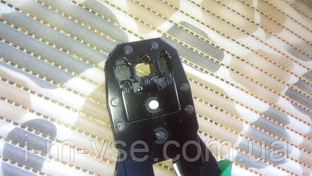 Кримпер-Кліщі для Обтиску Витої Пари для Конекторів RJ45 RJ-12 4P4C + зачистка кабелю