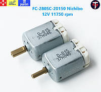 DC motor FC-280SC-20150 Nichibo (8-16V) 12V 11750 rpm (с насадкой)