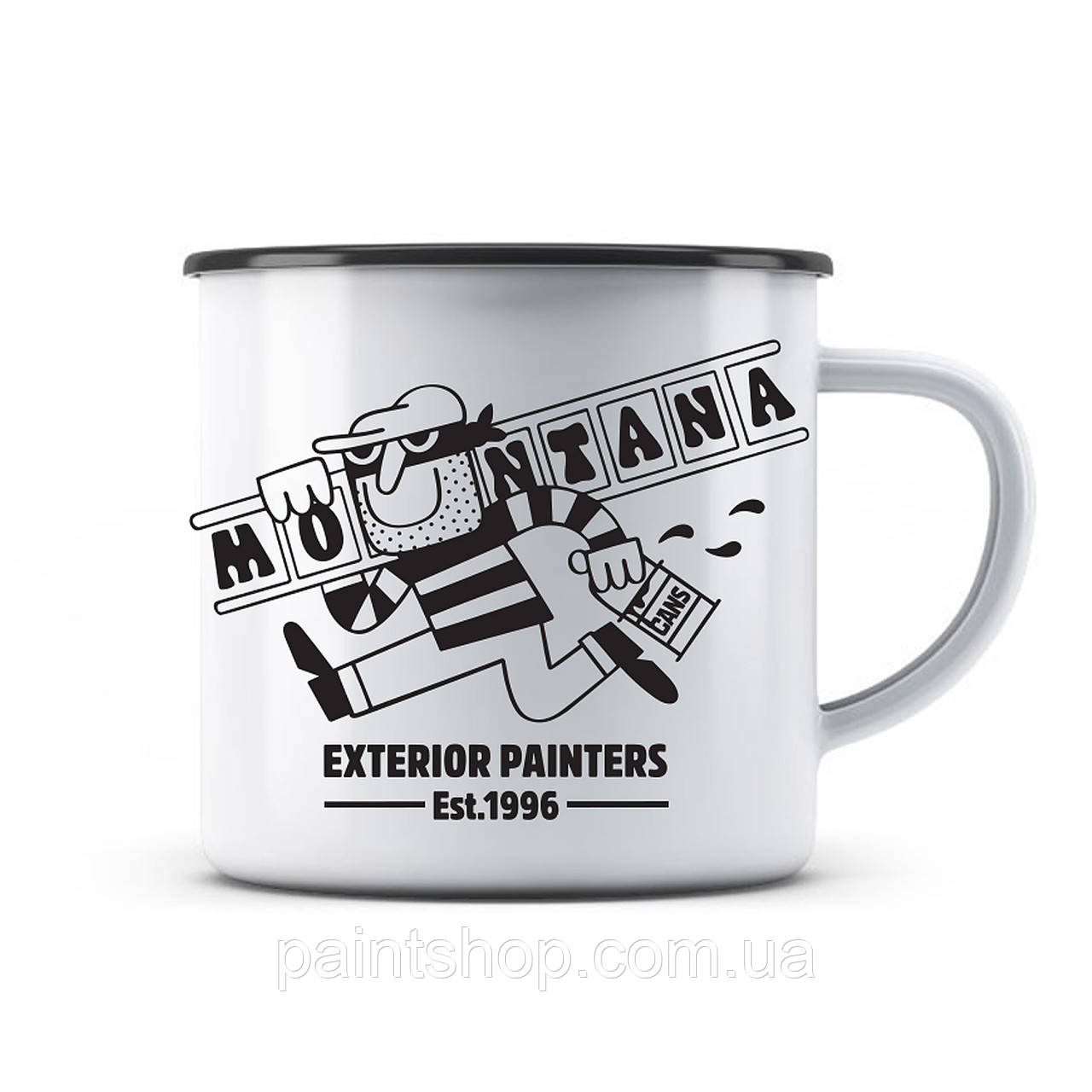 Емальована кружка Montana EXTERIOR PAINTNERS 300 мл design by 45 RPM