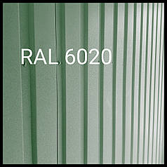 Профнастил покрівельний ГП 20 • 0,45 мм • РЕ • RAL 6020