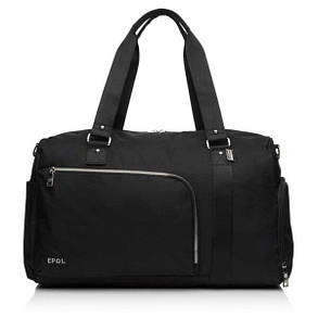 Дорожня сумка тканинна Epol-bags 6016-12 чорна, фото 2