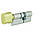 Циліндр замка MUL-T-LOCK INTEGRATOR 62 (31х31T), 5KEY ключ/тумблер, колір латунь, фото 2