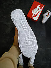 Чоловічі кросівки Nike Air Force 1 Low White Red Sword Swoosh ALL06966, фото 6