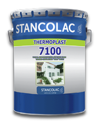 Водоемульсійна фарба з керамічної сферою для дахів стін по бетону штукатурці та бетону Станколак 7100 9л