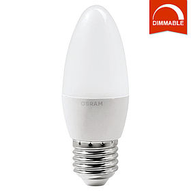 Світлодіодна LED-лампа OSRAM SUPERSTAR CLB40 5.4 W 470 lm E27 теплий білий, димована, матова