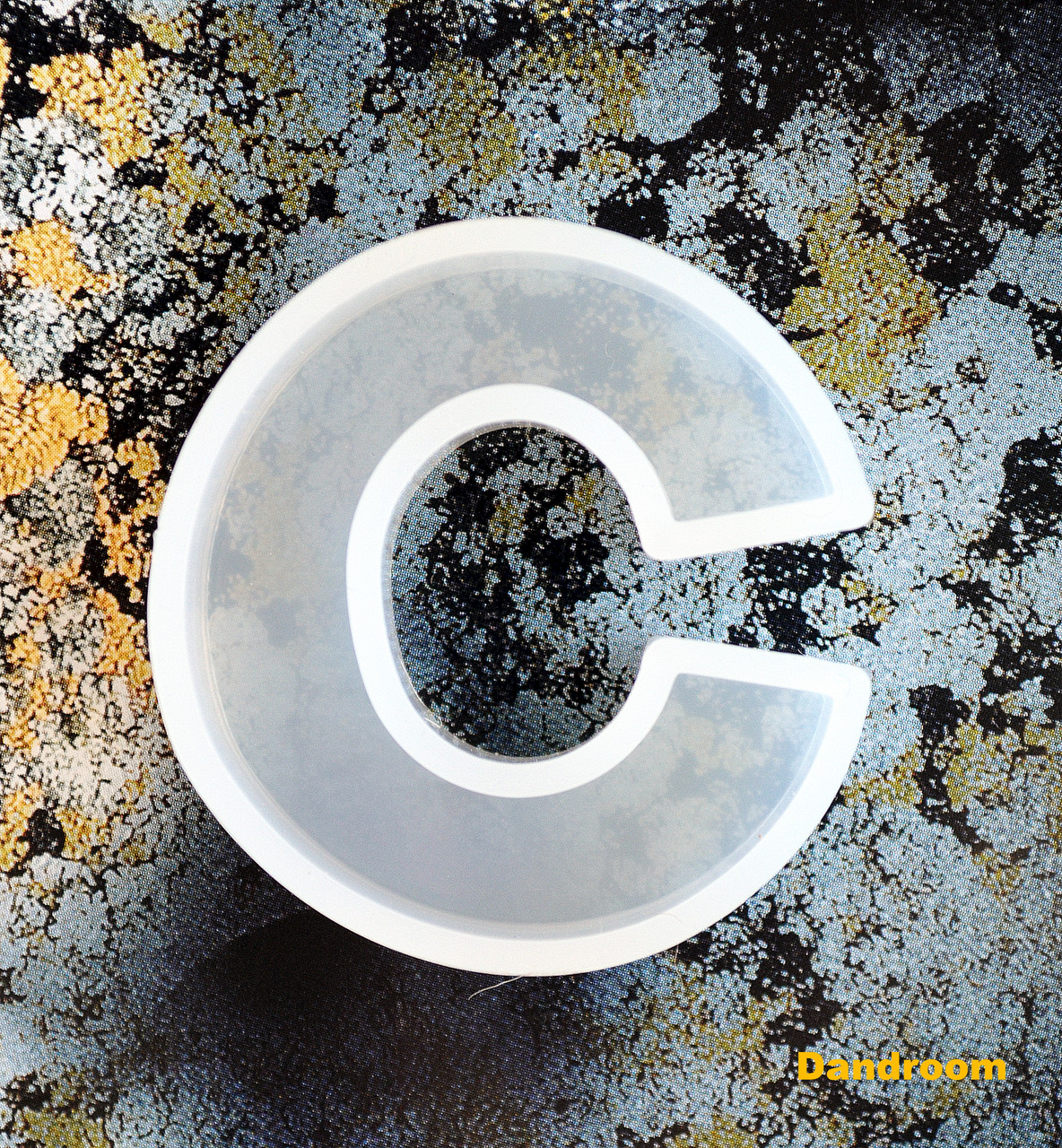 Силіконовий молд, форма, Літера "C", фото 1