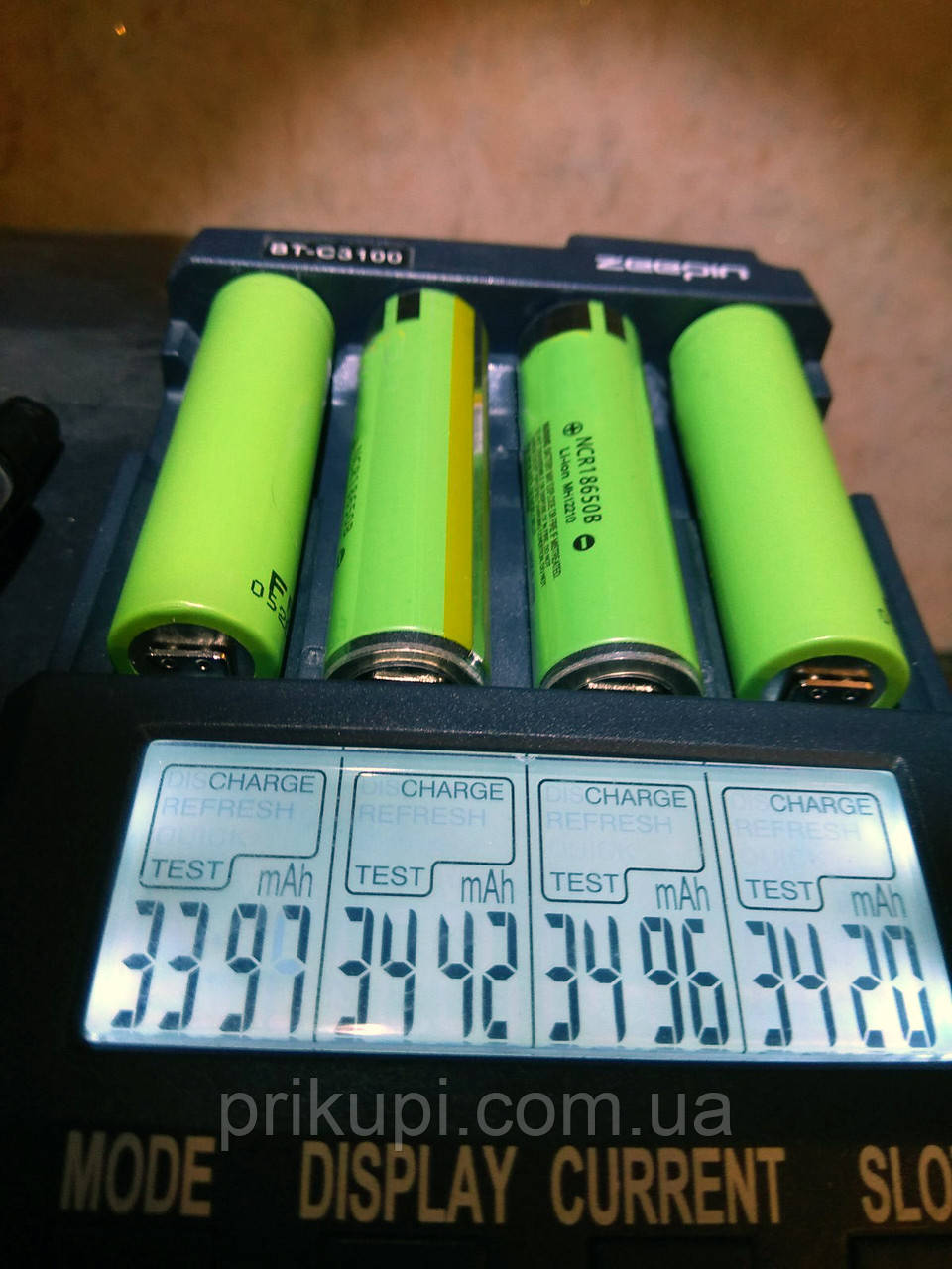Акумулятор Panasonic NCR18650B 3400 mAh 18650 Li-ion Оригінал (реальна ємність)