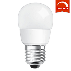 Світлодіодна LED-лампа OSRAM SUPERSTAR P40 5,4 W 470 lm E27 холодний білий, димована, матова