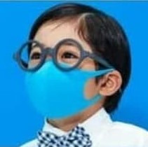 Багаторазова дитяча маска пітта Pitta Mask Kids OGAYA синя 1шт.