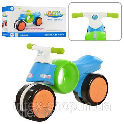 Опис Каталка-толокар Joy Toy M 5376 Салатово-блакитний, фото 2