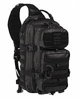 Тактический однолямочный рюкзак Mil-Tec Tactical Black One Strap Large 29 л (14059288)