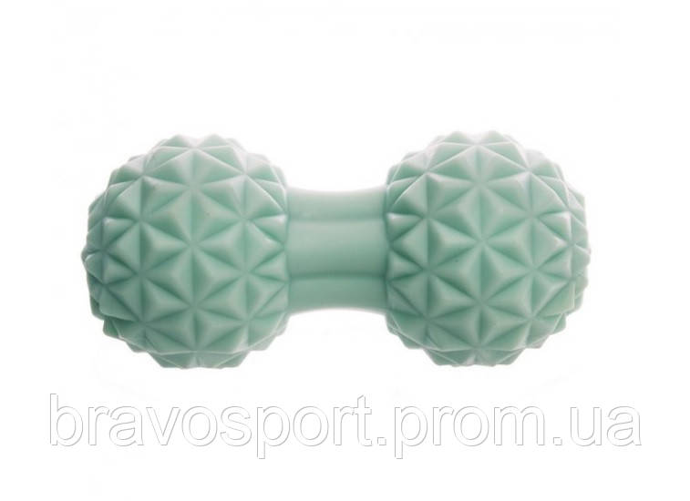 Массажер для спины Zelart DuoBall MASSAGE BALL 12,5 x 6,5 см - фото 4 - id-p1476562964