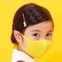 Многоразовая детская маска питта Pitta Mask Kids OGAYA желтая 1шт.