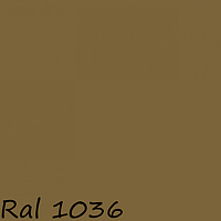 Полиэфирная краска RAL 1036 золото глянец