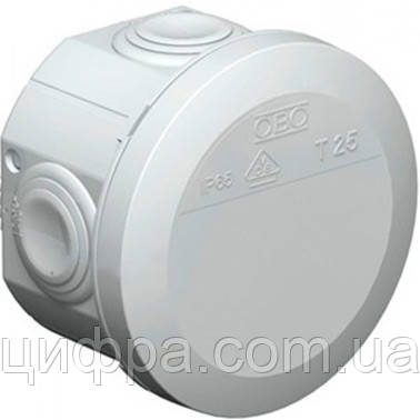 Коробка монтажна OBO Bettermann 80х80х51